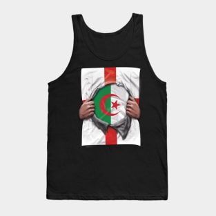 Algeria Flag English Flag Ripped - Gift for Algerian From Algeria Tank Top